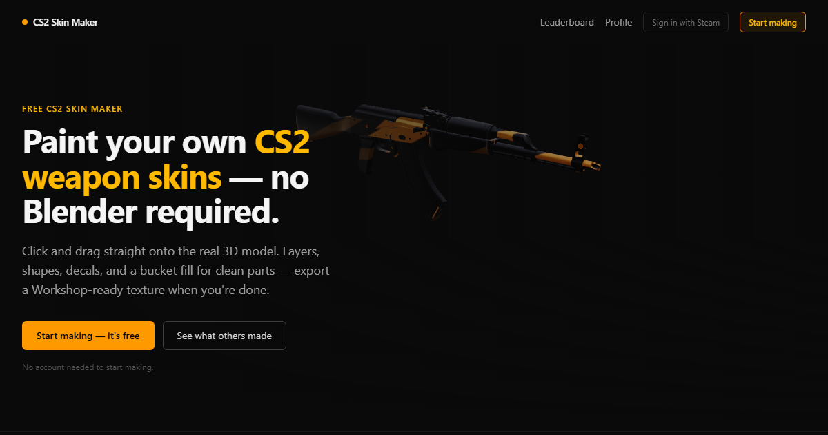 CS2SkinMaker